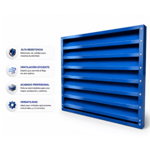 Celosías Metálicas de Ventilación